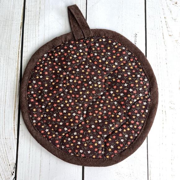 Set of 4 VTG 60s 70s Mushrooms Floral Toile Toaster Cover 2 Placemats 1 Hot Pad - Picture 11 of 16